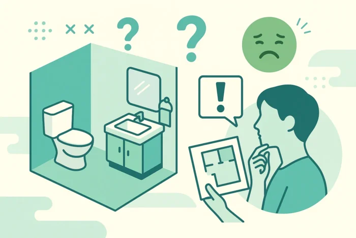 トイレと洗面所を一緒にする間取りは汚い?選ぶ前の判断基準
