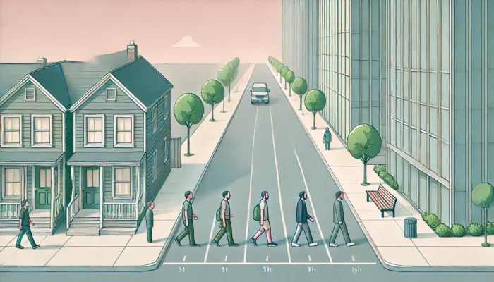 通勤と徒歩の許容範囲を判断する視点