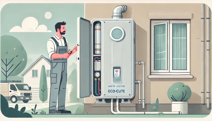 エコキュートの雷故障に対応する