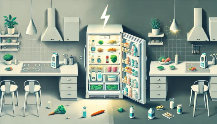 冷蔵庫の落雷症状で起きやすい変化