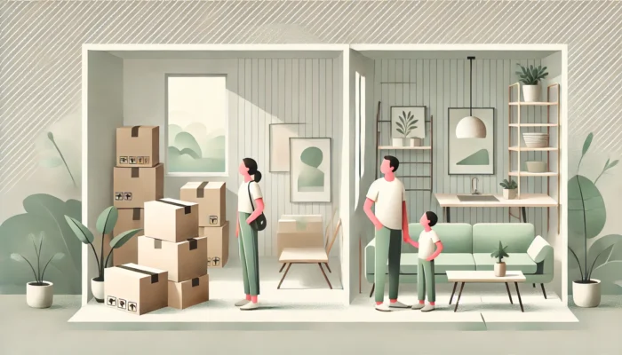 転勤族の家はどうしてるのか