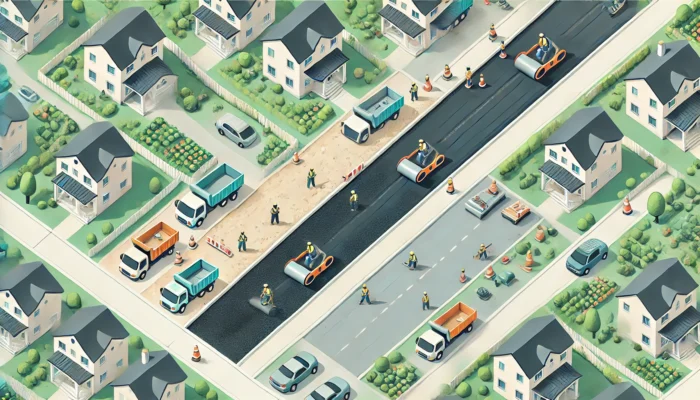 20坪のアスファルト費用の全体像