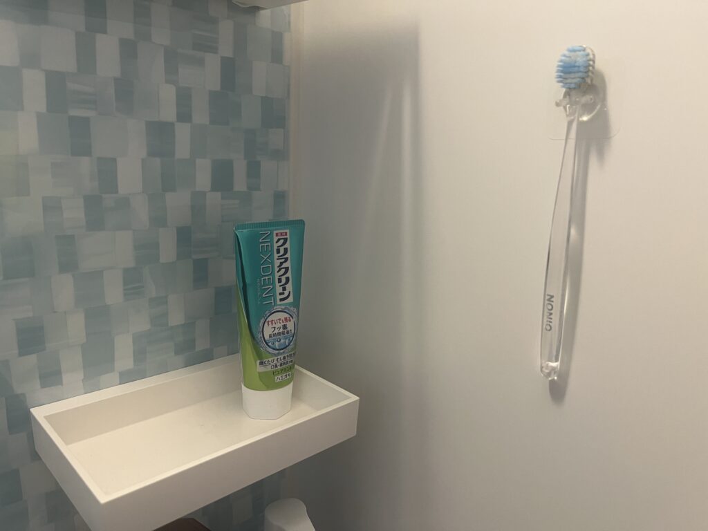 浴室にマグネットをつけたい人の確認と設置