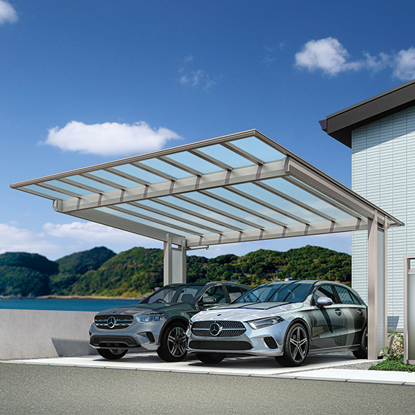 カーポートのリクシルとYKKどっち選び