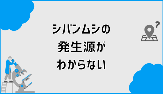 シバンムシの発生源がわからない理由と正しい探し方と対策