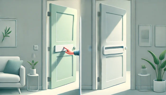 ドアポストを塞ぐ100均と専用カバー比較