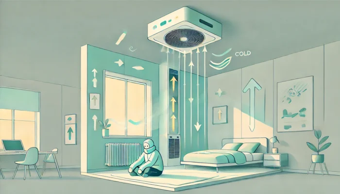 暖房でサーキュレーターが逆効果になる理由