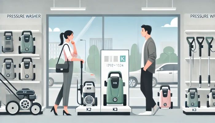 ケルヒャーでK2かK3かどっちを買うか