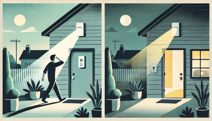 センサーライトが眩しい原因と対策