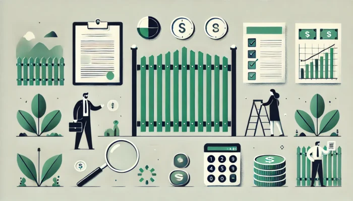 外構フェンスの費用相場の基礎知識