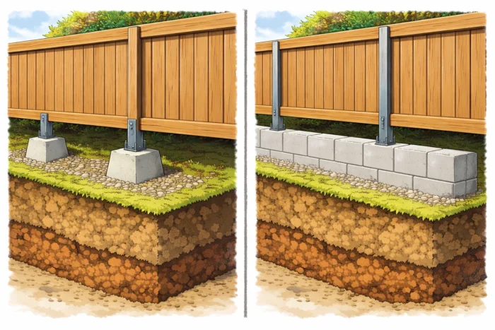 独立基礎とブロック基礎の違い