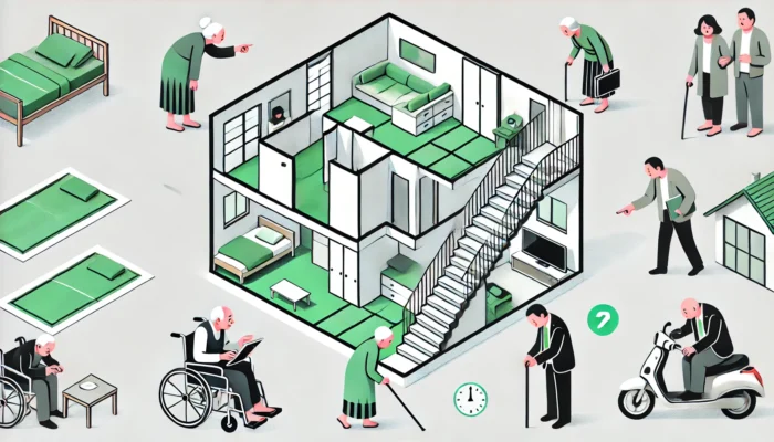 一階和室なしの老後で後悔しやすい間取り
