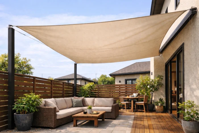 シェードの簡易対策