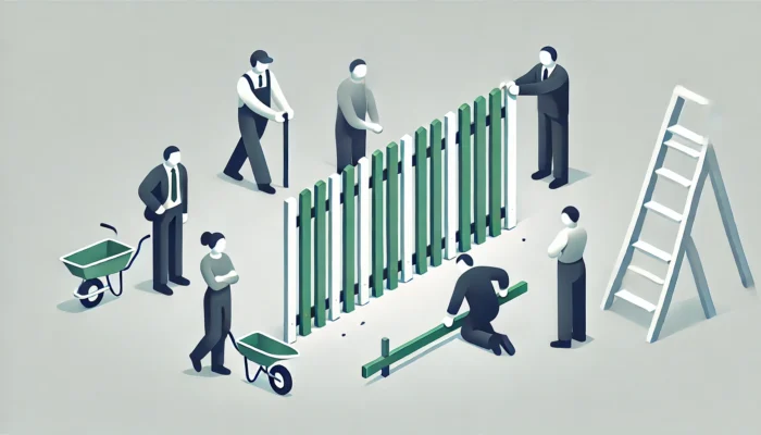 隣の家がフェンスをつけない場合の対処