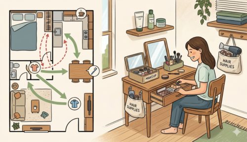 収納と動線を整える