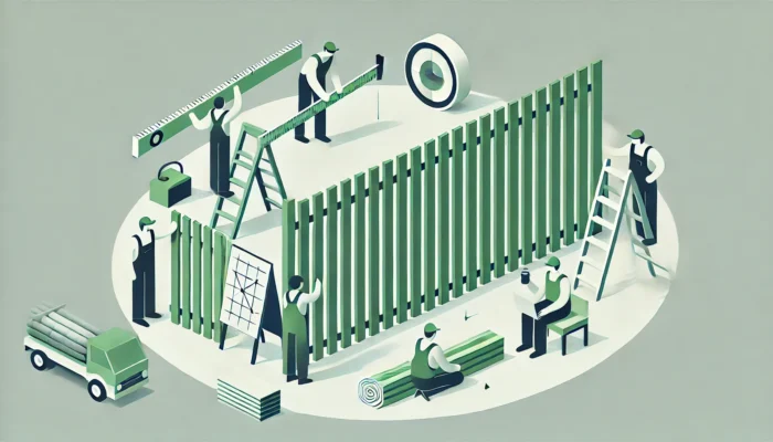 目隠しフェンスの隙間失敗の原因と対策