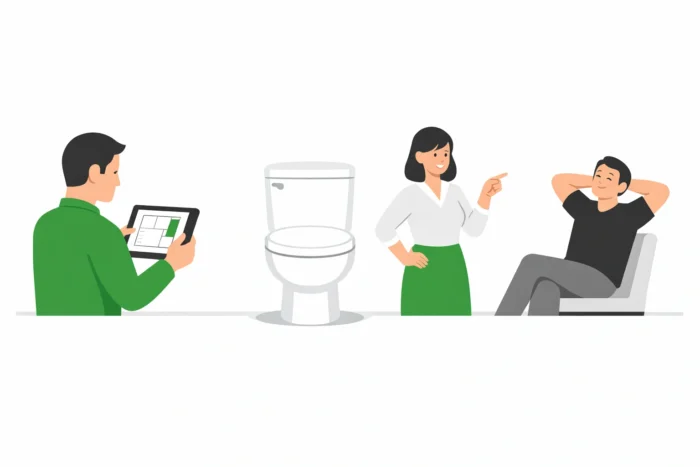 平屋のトイレ1つで後悔しないための計画