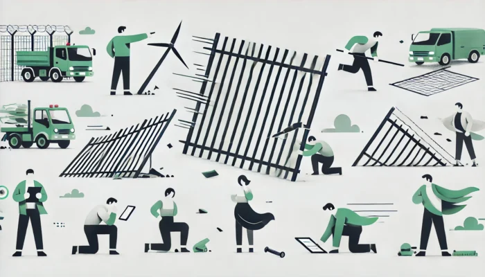 台風でフェンスが倒れる原因と対策