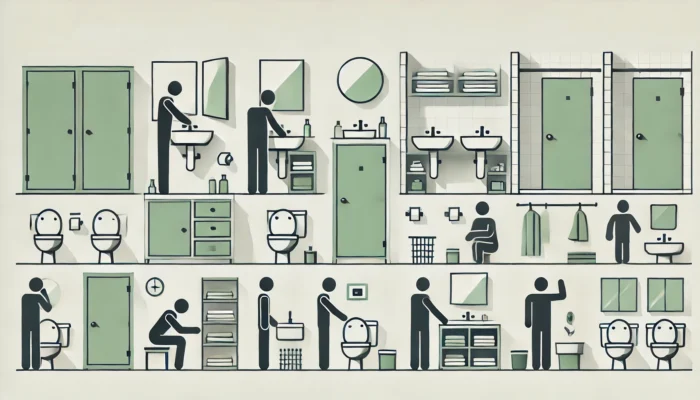 洗面所1畳の狭い対策と判断基準