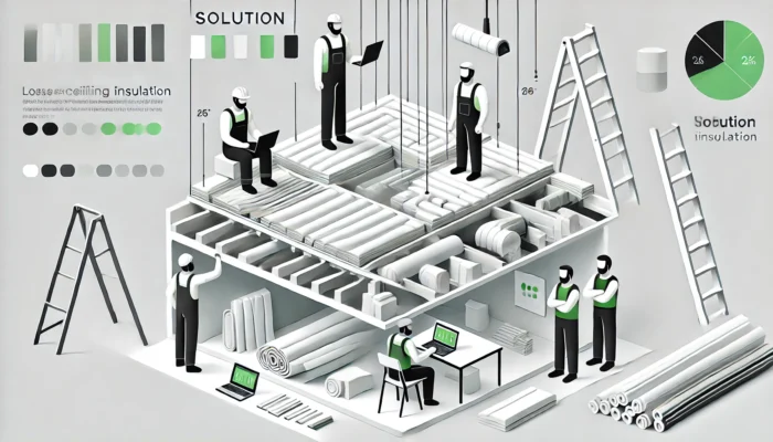 天井の断熱材が置いてるだけか確かめる