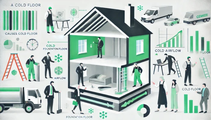 基礎断熱の床が冷たい原因