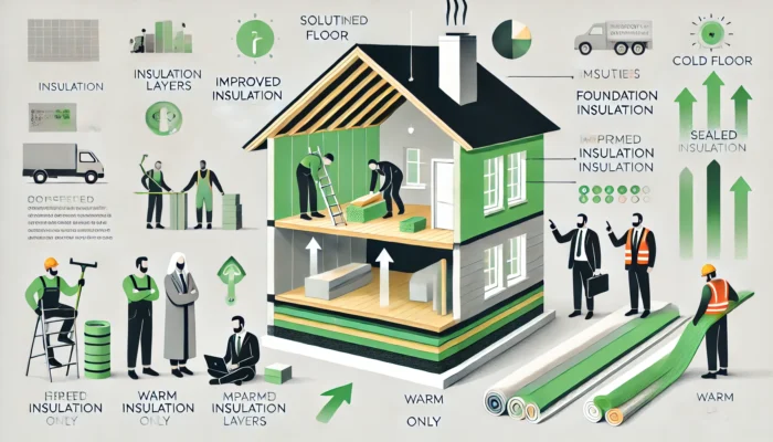 基礎断熱の床が冷たい時の対策