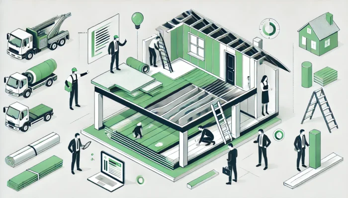 床下断熱材の落下防止と補修