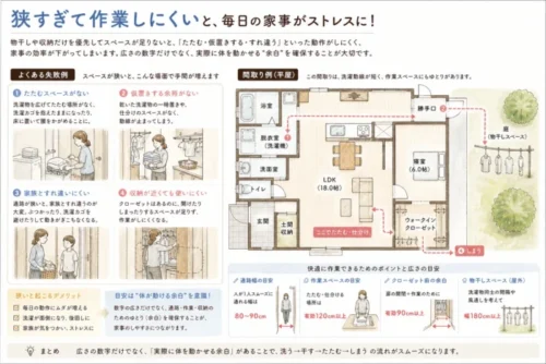 狭すぎて作業しにくい