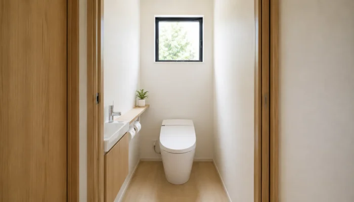 トイレ窓の種類で見るFIX窓の立ち位置