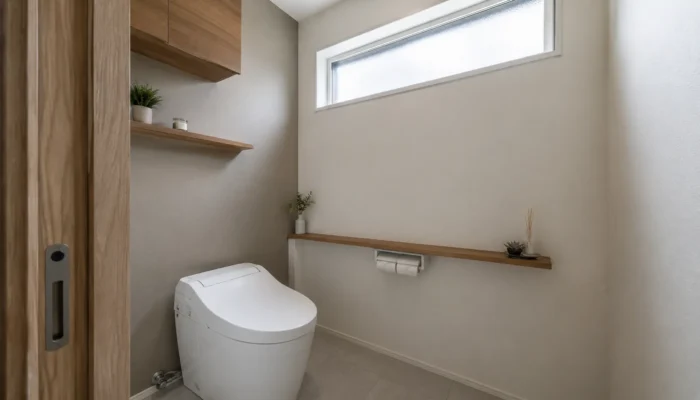 トイレ窓のサイズと高さで後悔は変わる