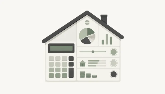 住宅ローンで無理なく返せる額を家計から決める