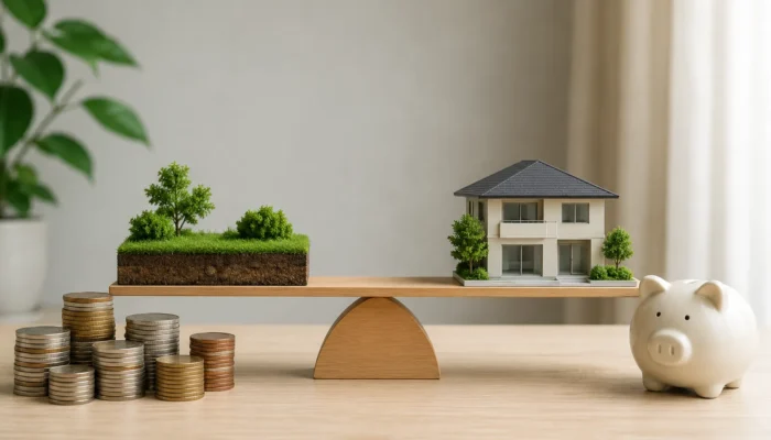 土地と建物の予算配分はどう決める？
