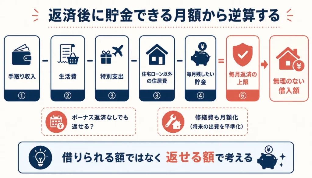 借入額・金利・期間で返済額が決まる