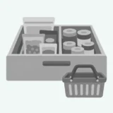 パントリーがない家の食品収納は？代用場所と量の決め方